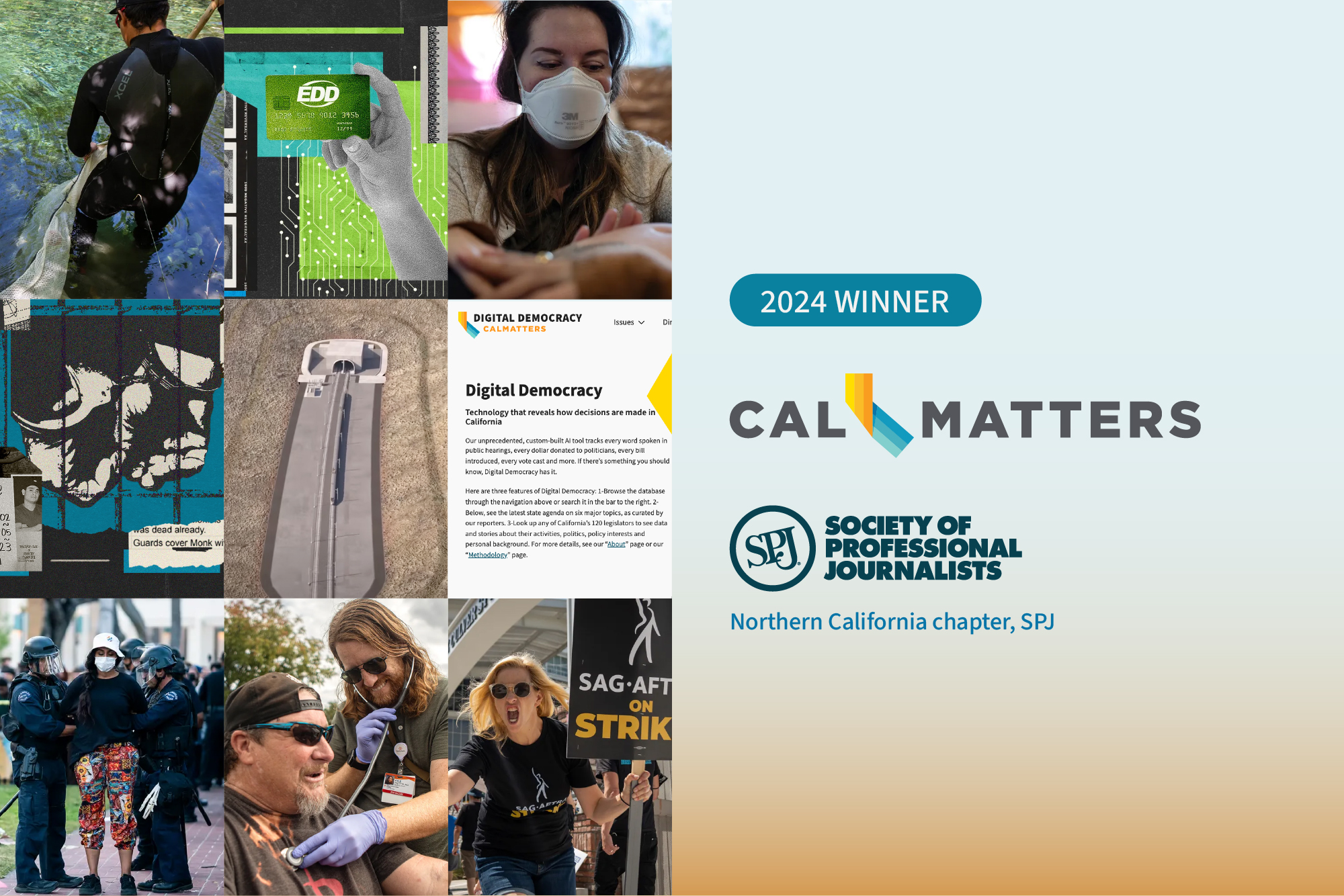 CalMatters honored with 9 awards celebrating our 'unsung hero' and ...