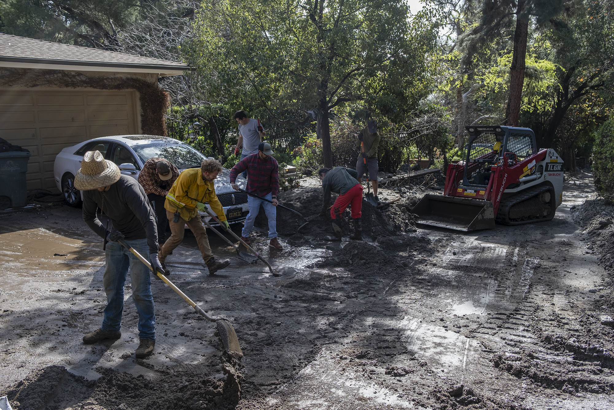 ‘A flood on steroids’: Atmospheric river storms Southern California, threatens debris flow