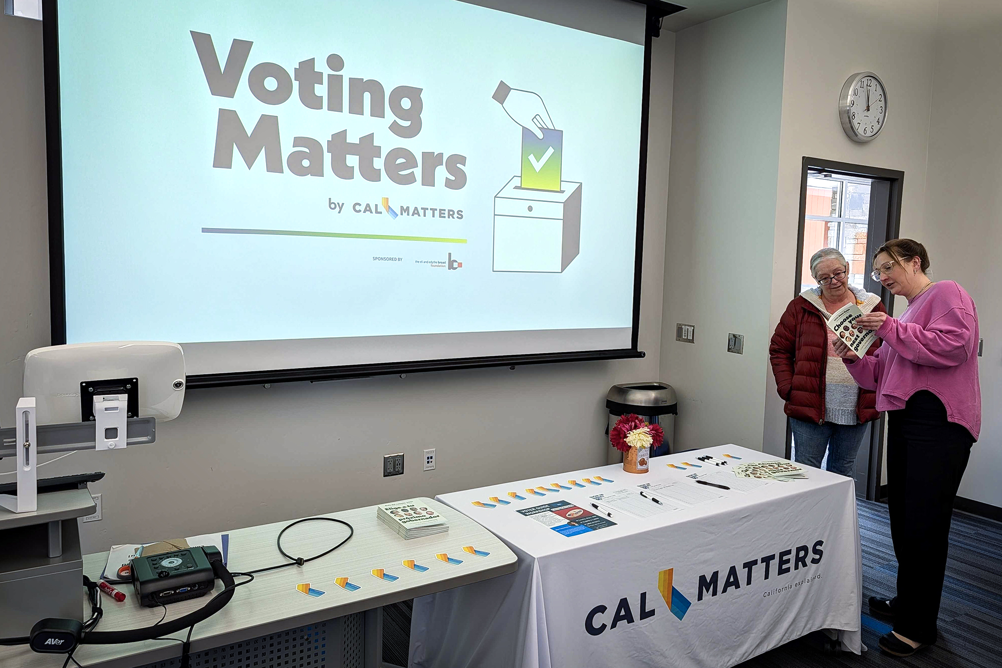 Join CalMatters at our VotingMatters events for the 2026 California primary election